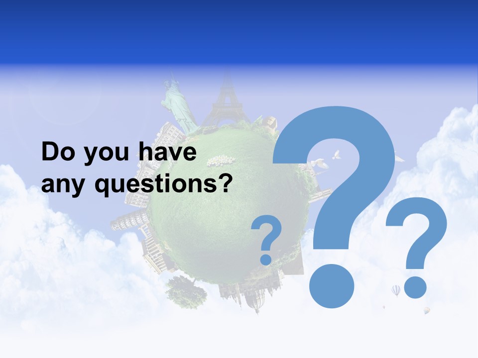 Destination World Conceptual PowerPoint Template