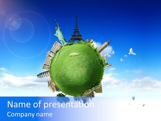 World Memories Europe PowerPoint Template