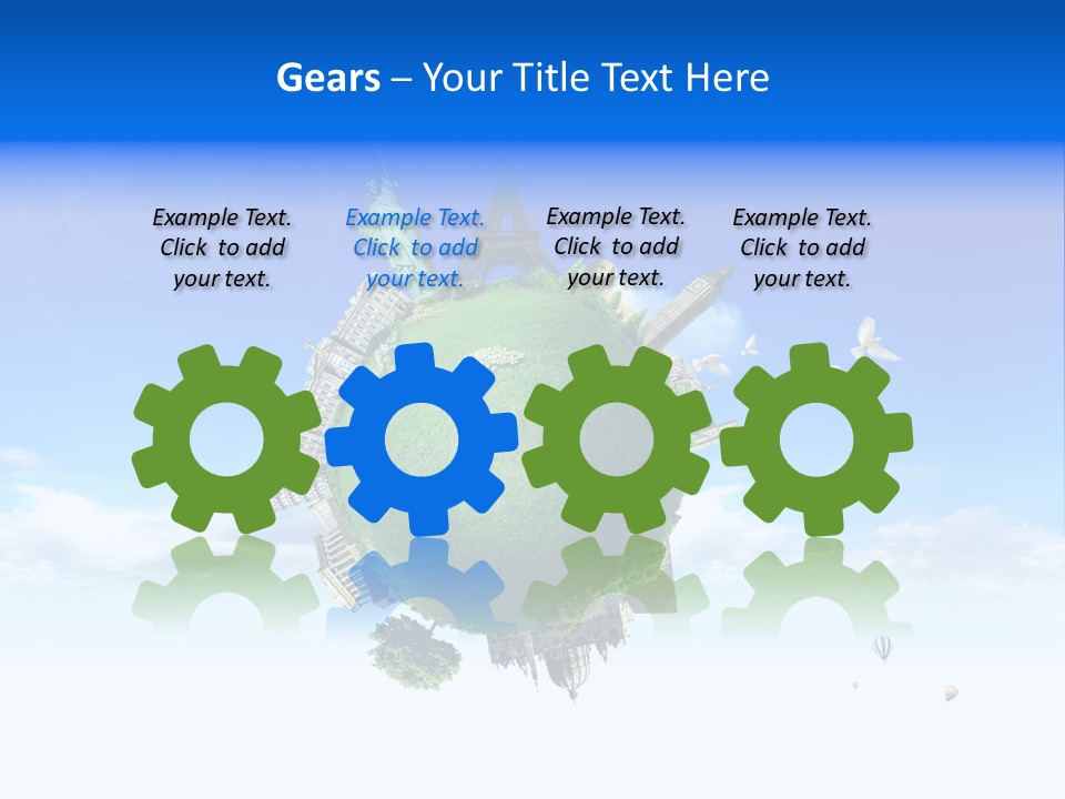 World Memories Europe PowerPoint Template