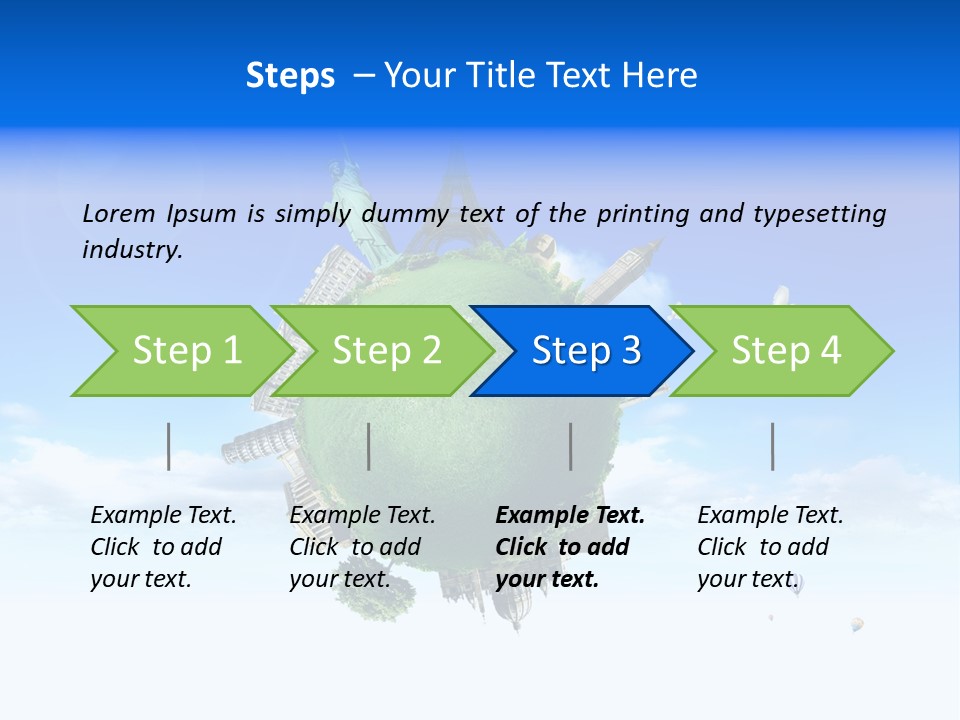 World Memories Europe PowerPoint Template