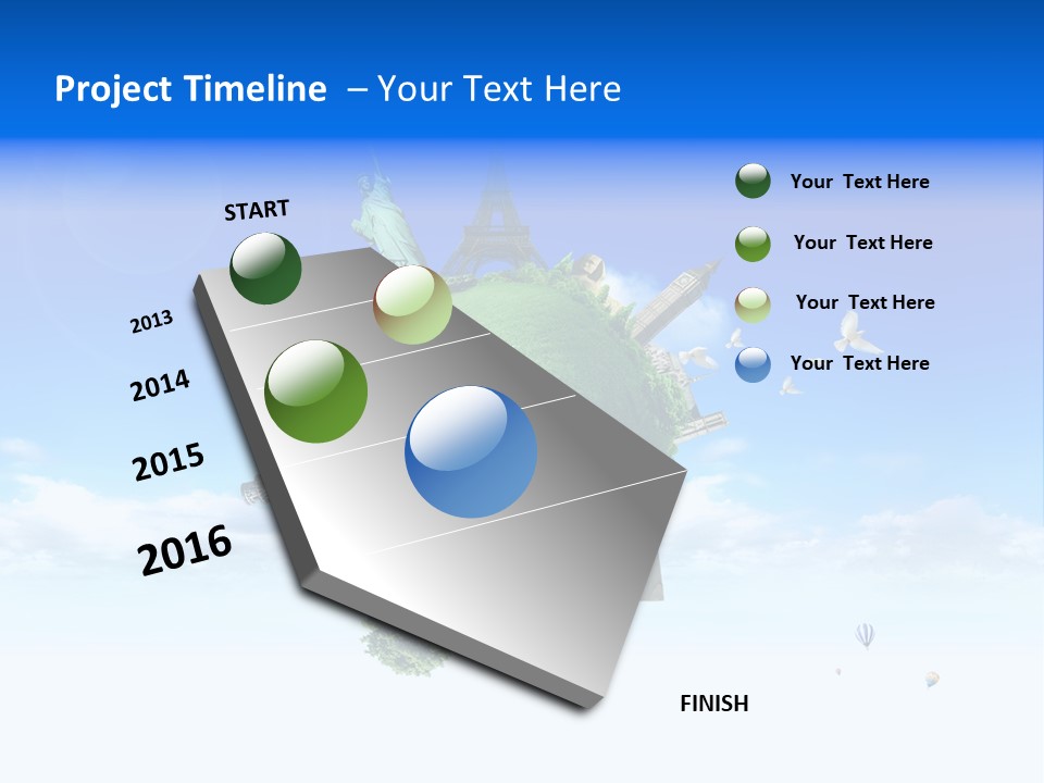 World Memories Europe PowerPoint Template