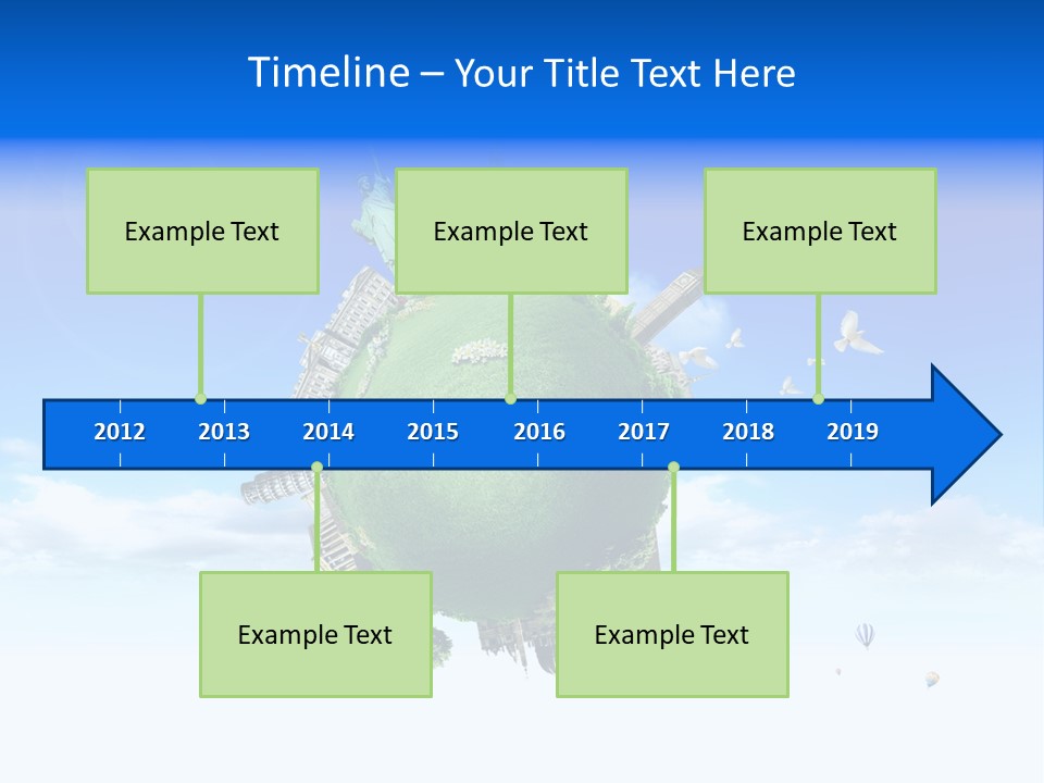 World Memories Europe PowerPoint Template