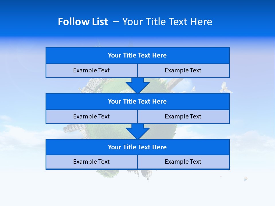 World Memories Europe PowerPoint Template