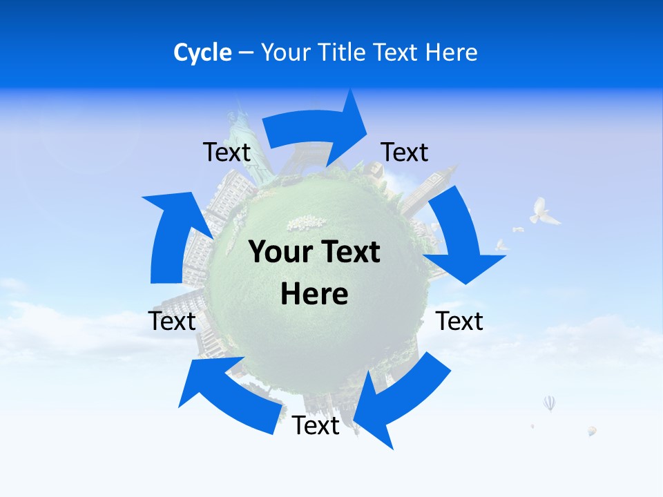 World Memories Europe PowerPoint Template