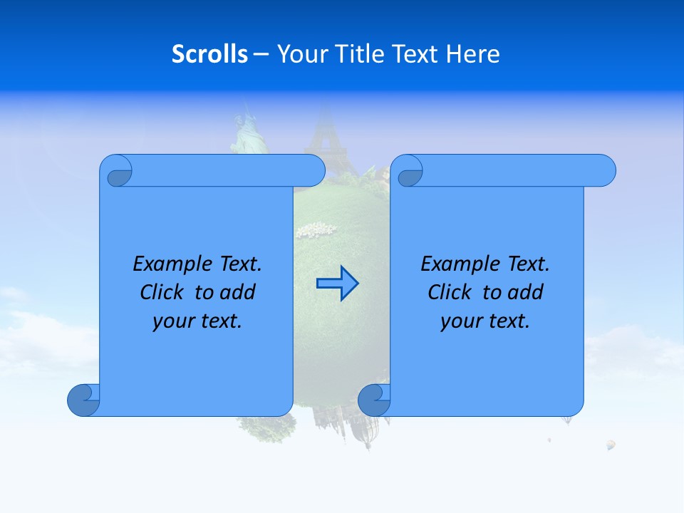 World Memories Europe PowerPoint Template