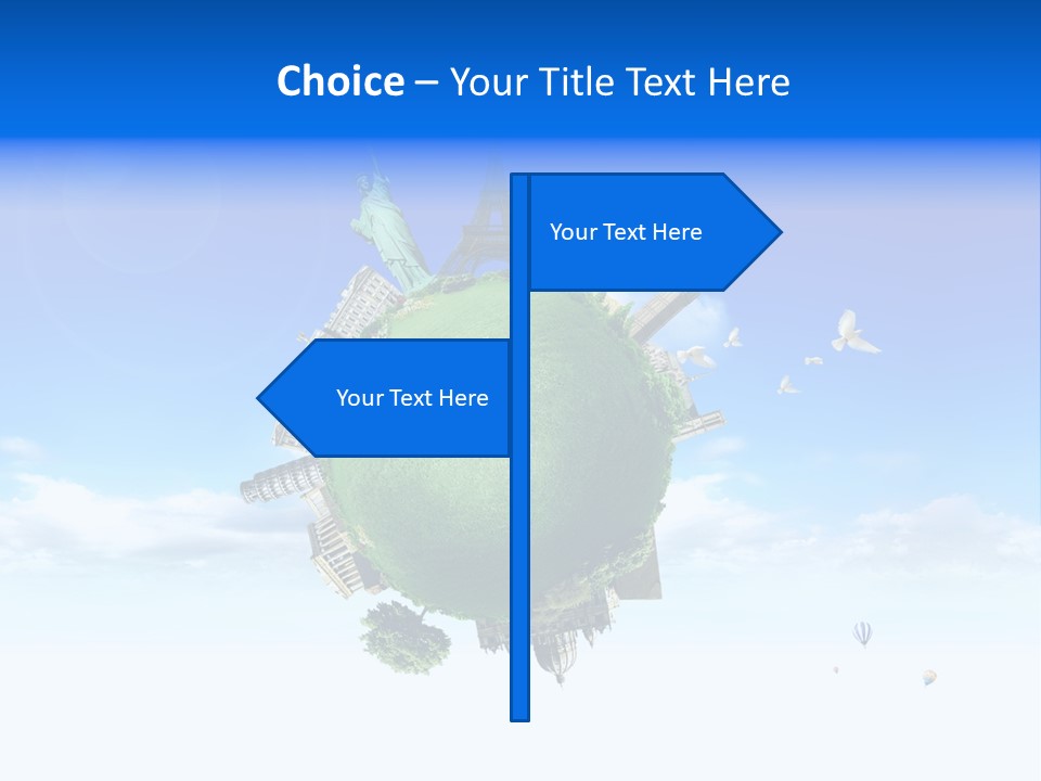 World Memories Europe PowerPoint Template