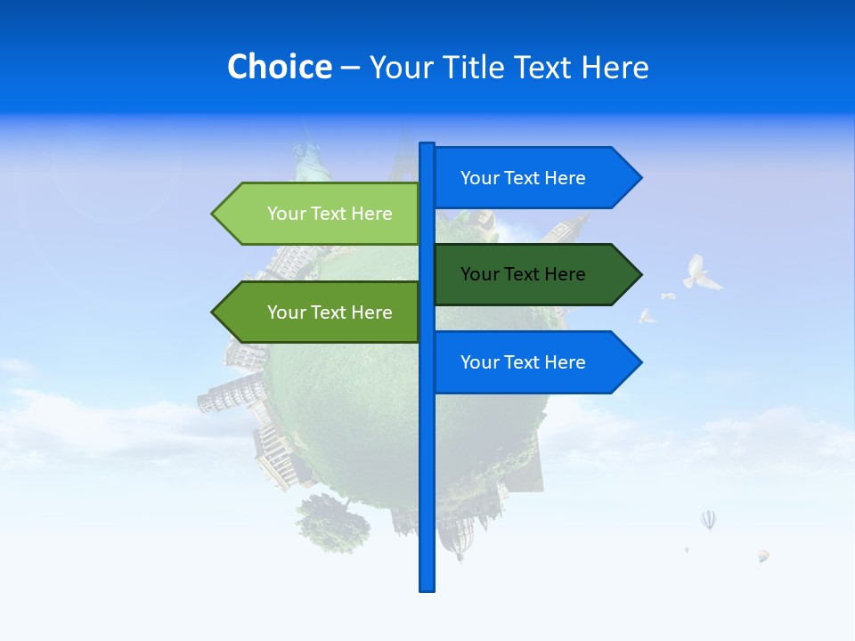 World Memories Europe PowerPoint Template