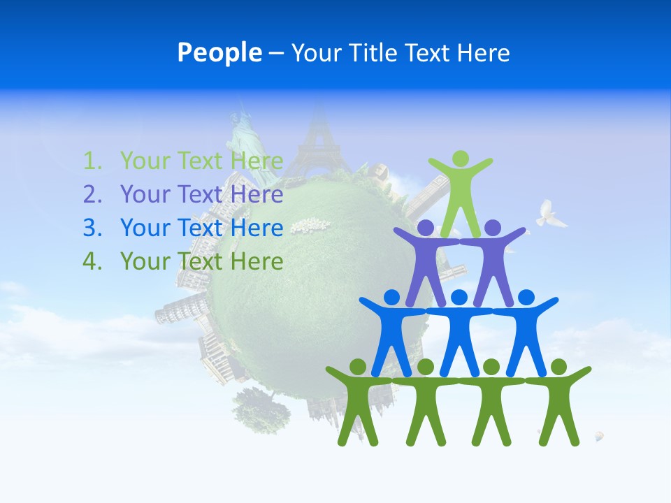 World Memories Europe PowerPoint Template