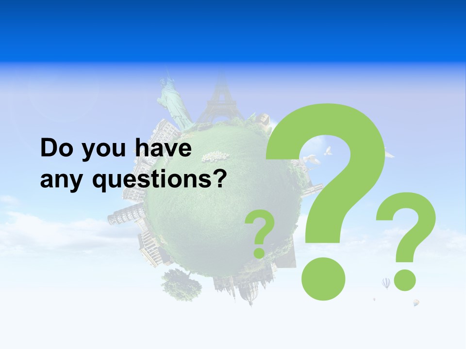 World Memories Europe PowerPoint Template