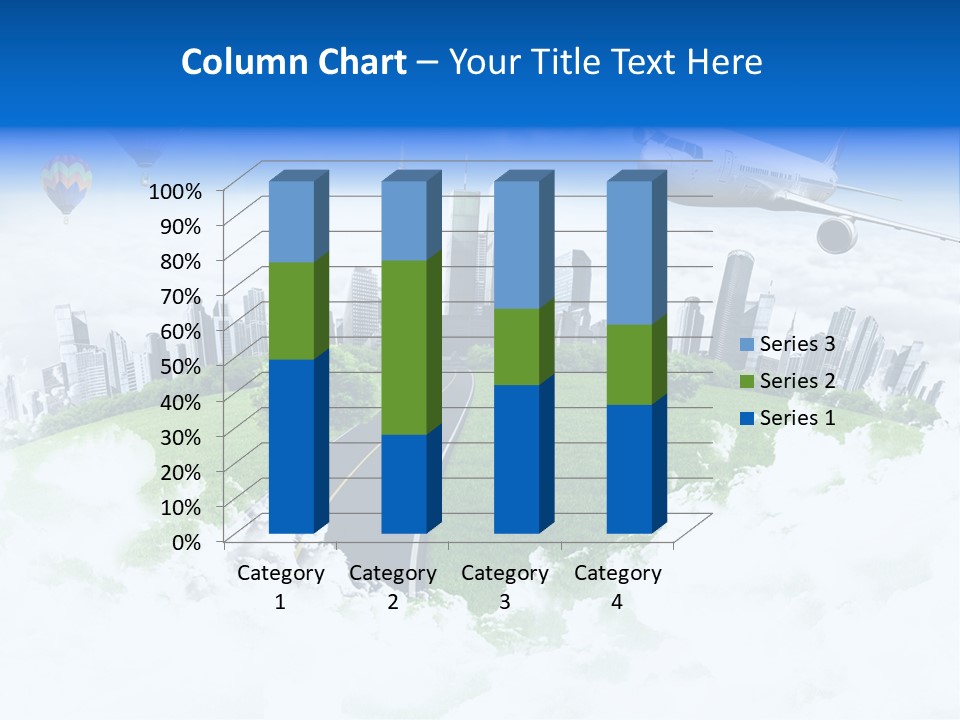 Cloud Architecture Window PowerPoint Template