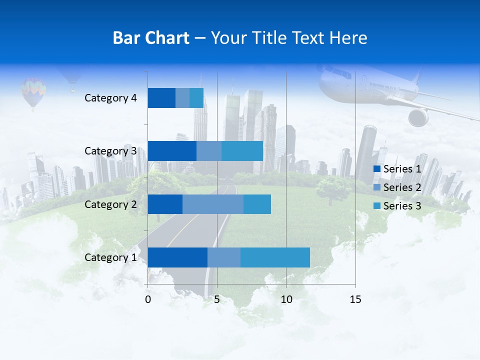 Cloud Architecture Window PowerPoint Template