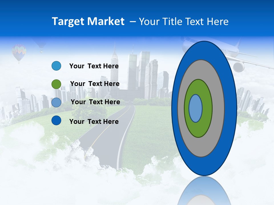 Cloud Architecture Window PowerPoint Template