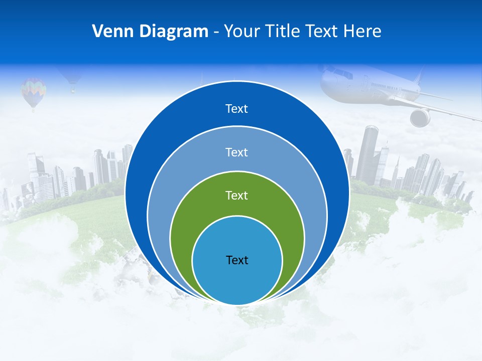 Cloud Architecture Window PowerPoint Template