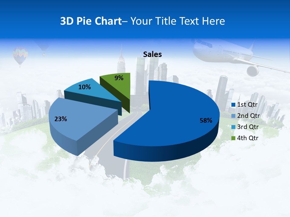 Cloud Architecture Window PowerPoint Template