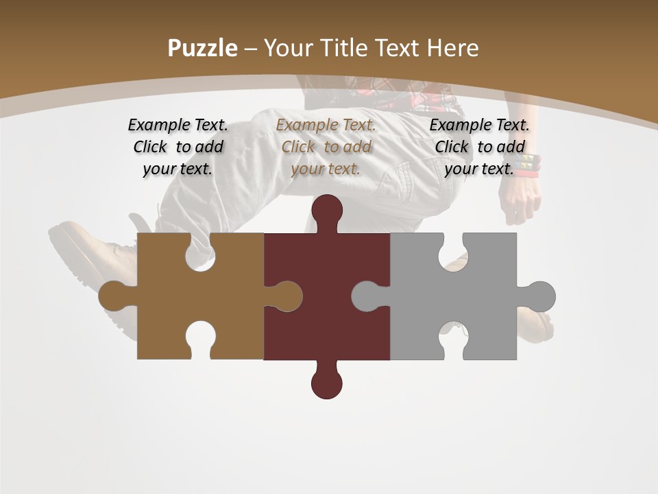 Color Aerobics Moving PowerPoint Template