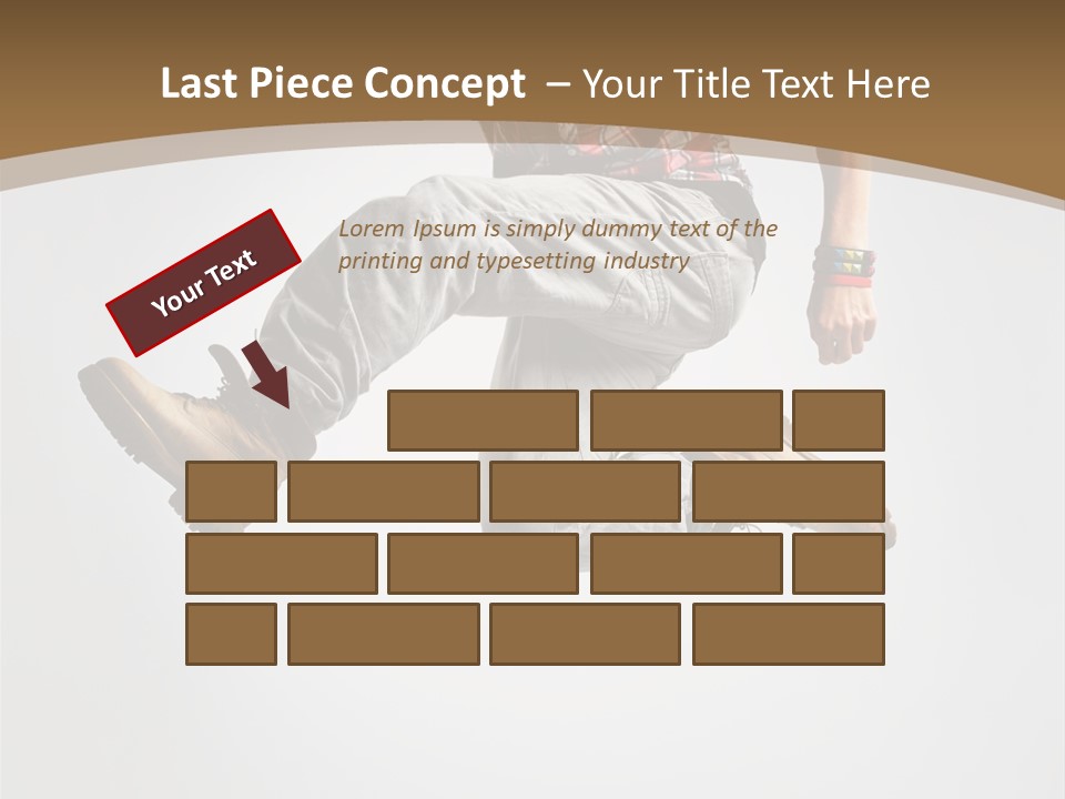 Color Aerobics Moving PowerPoint Template