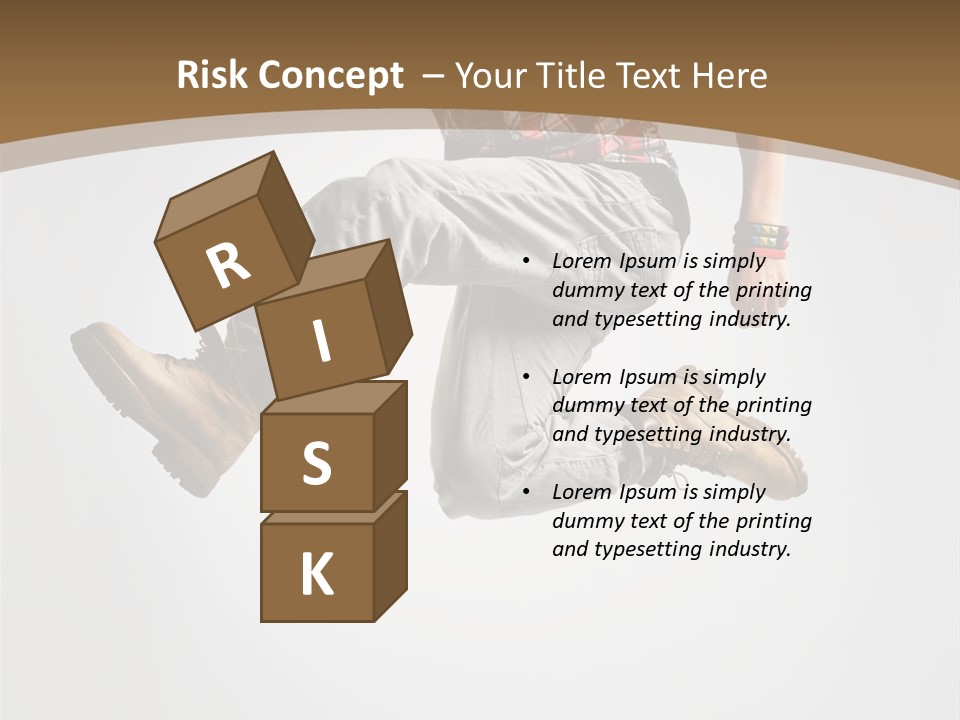 Color Aerobics Moving PowerPoint Template