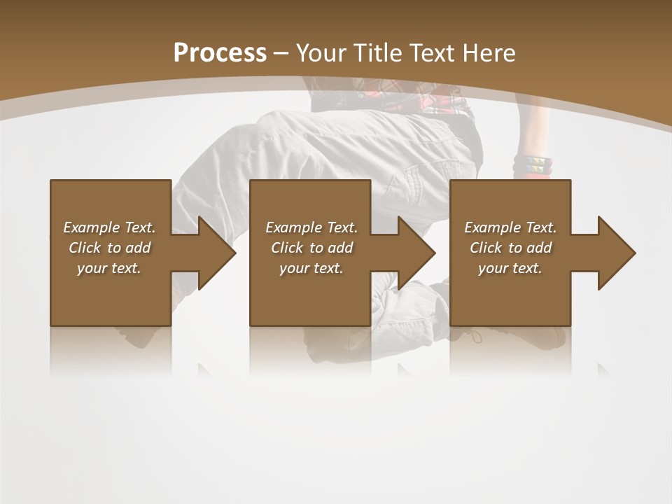 Color Aerobics Moving PowerPoint Template