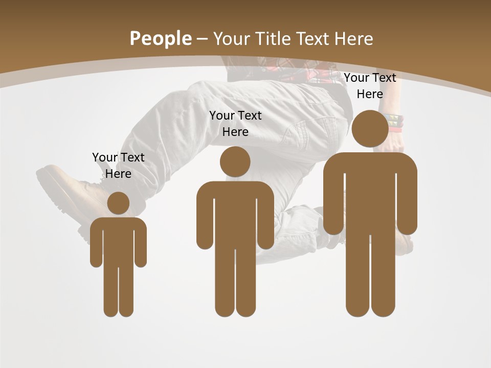 Color Aerobics Moving PowerPoint Template