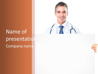 Pharmacist Man Medicine PowerPoint Template