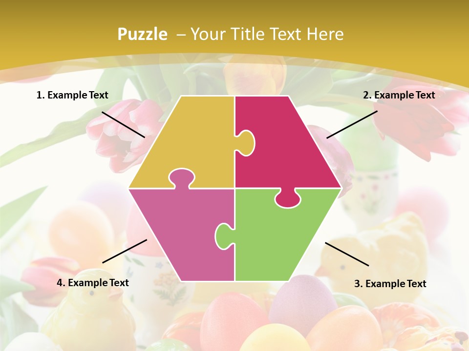 White Food Purple PowerPoint Template