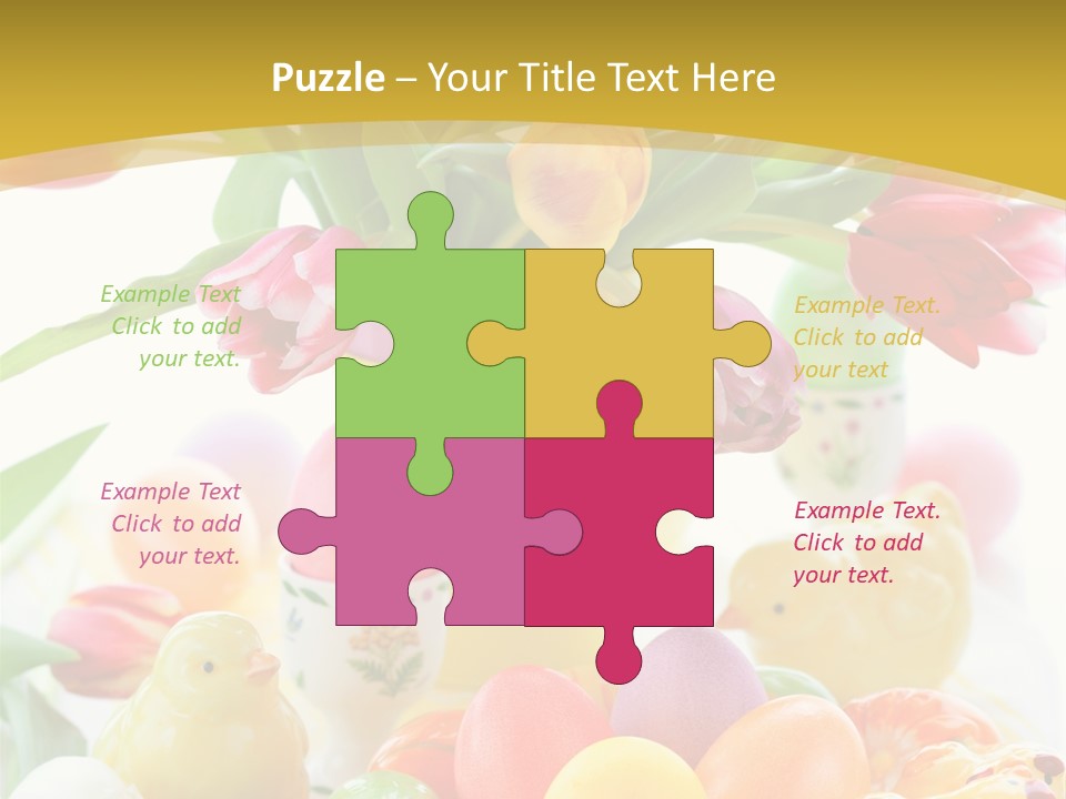 White Food Purple PowerPoint Template