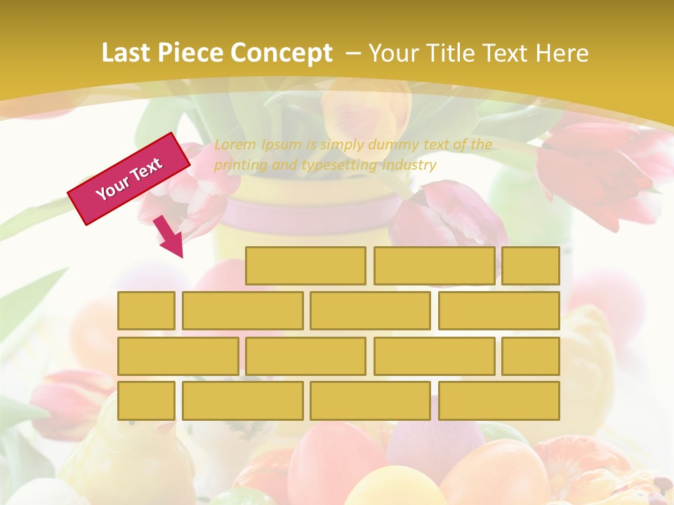 White Food Purple PowerPoint Template