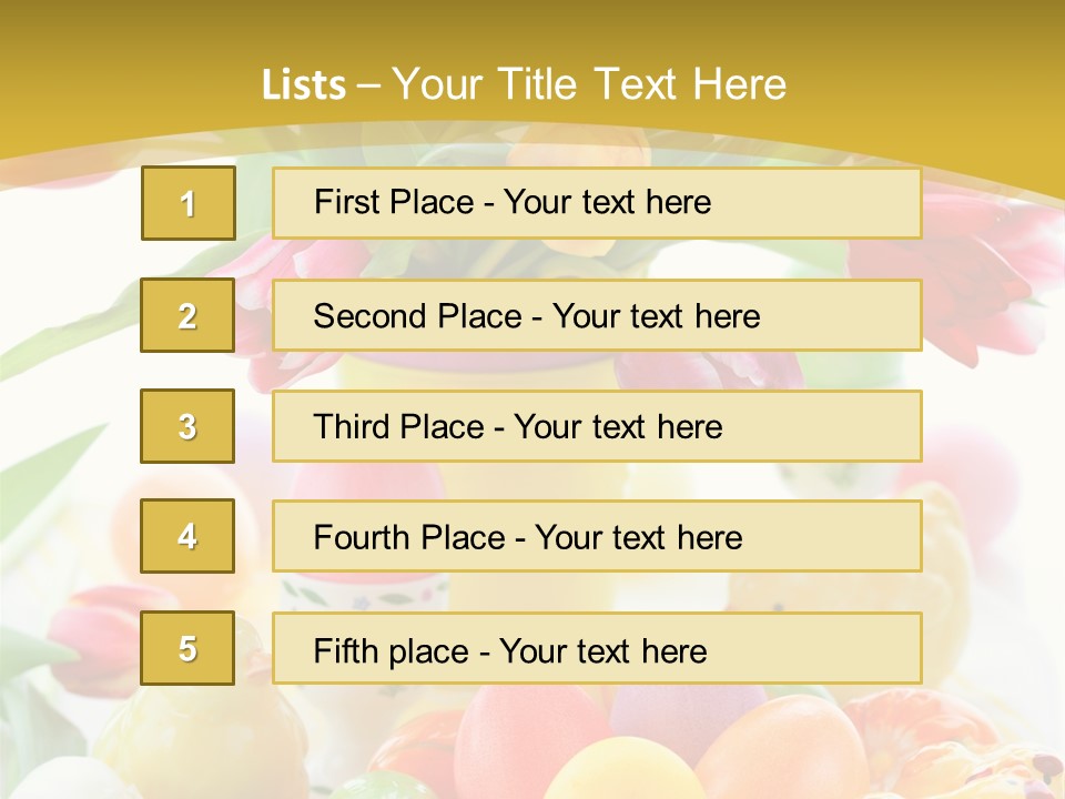 White Food Purple PowerPoint Template
