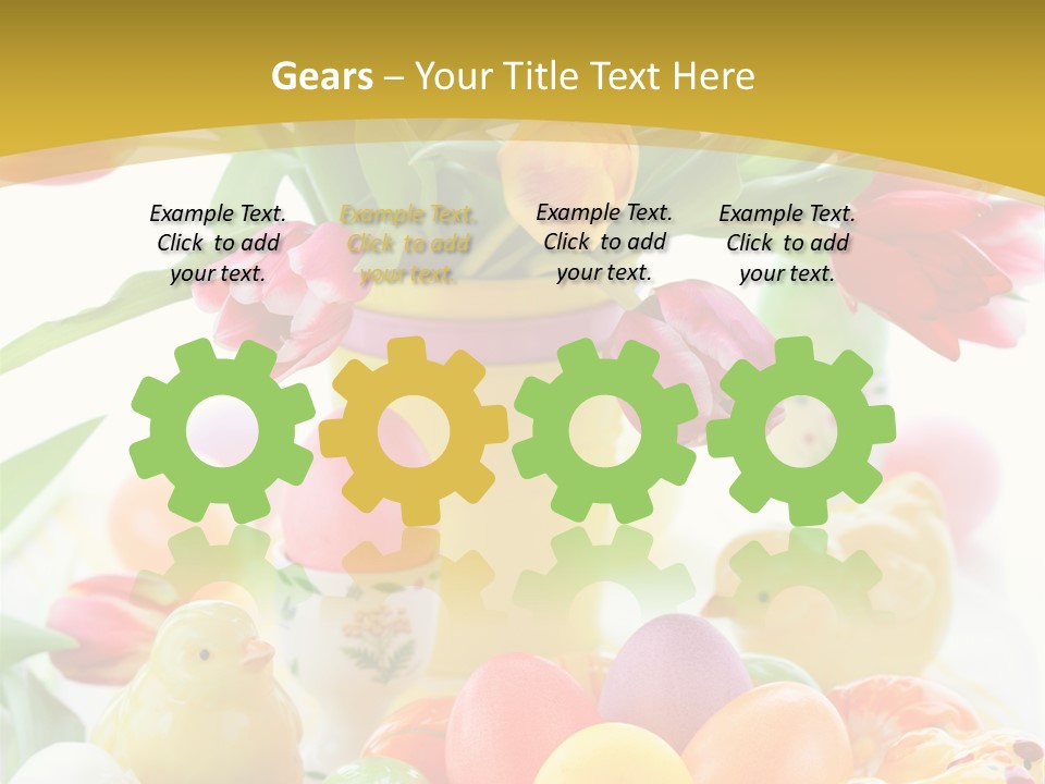 White Food Purple PowerPoint Template