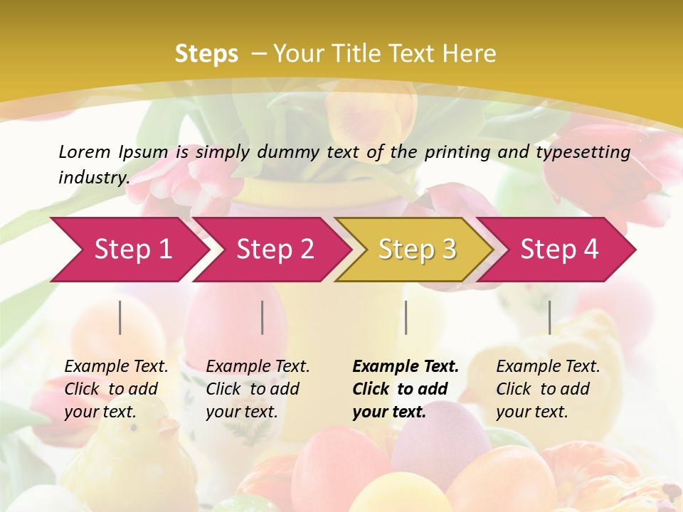 White Food Purple PowerPoint Template