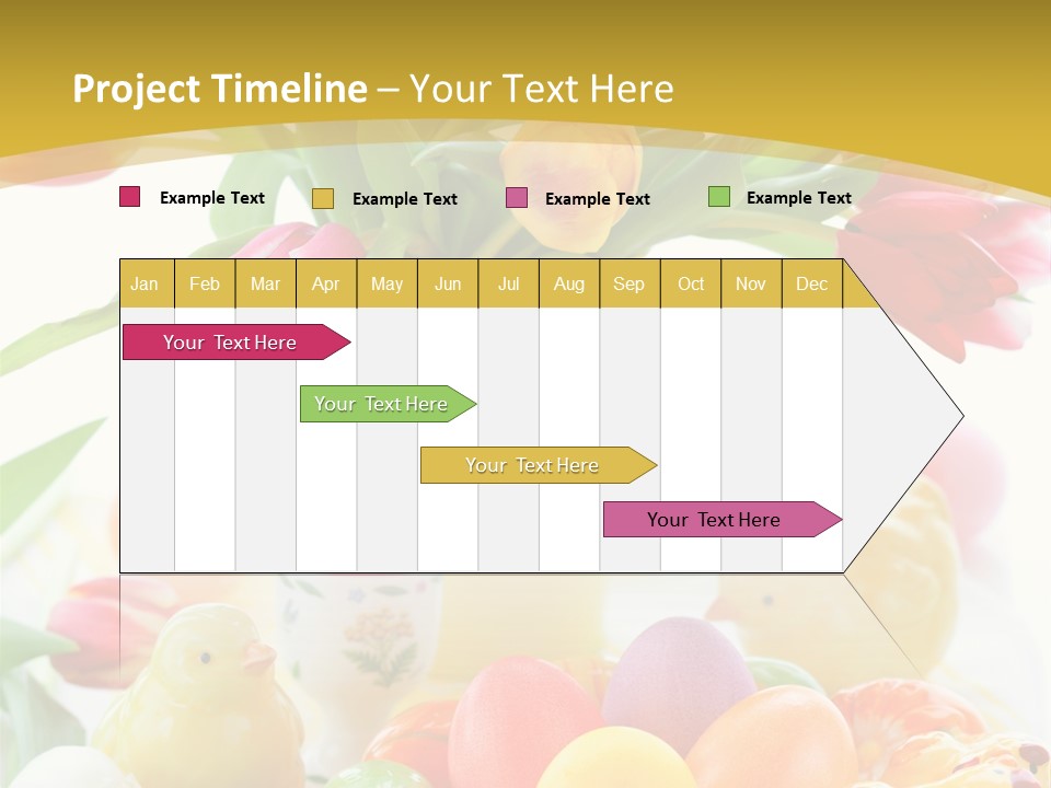 White Food Purple PowerPoint Template