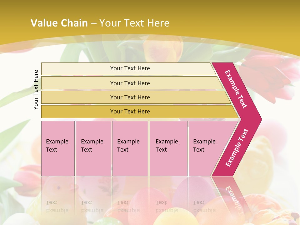 White Food Purple PowerPoint Template