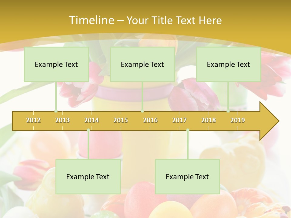 White Food Purple PowerPoint Template