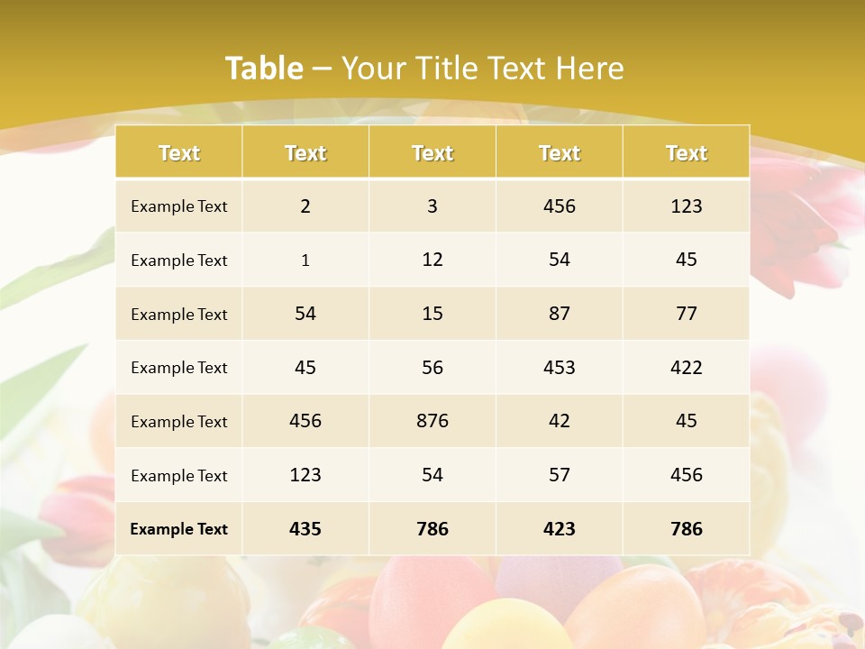 White Food Purple PowerPoint Template