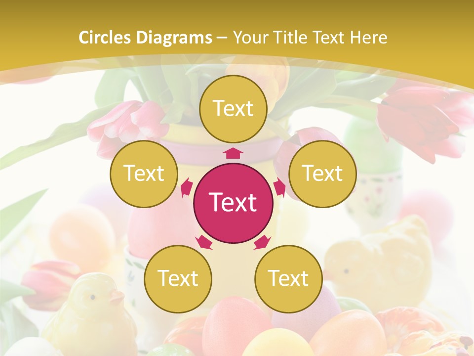 White Food Purple PowerPoint Template