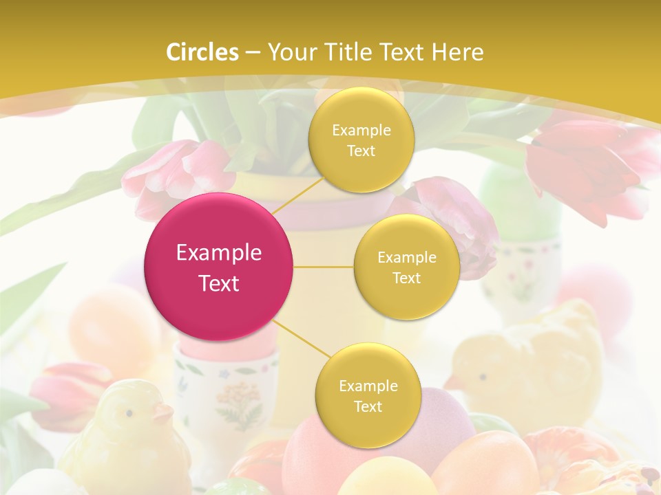 White Food Purple PowerPoint Template