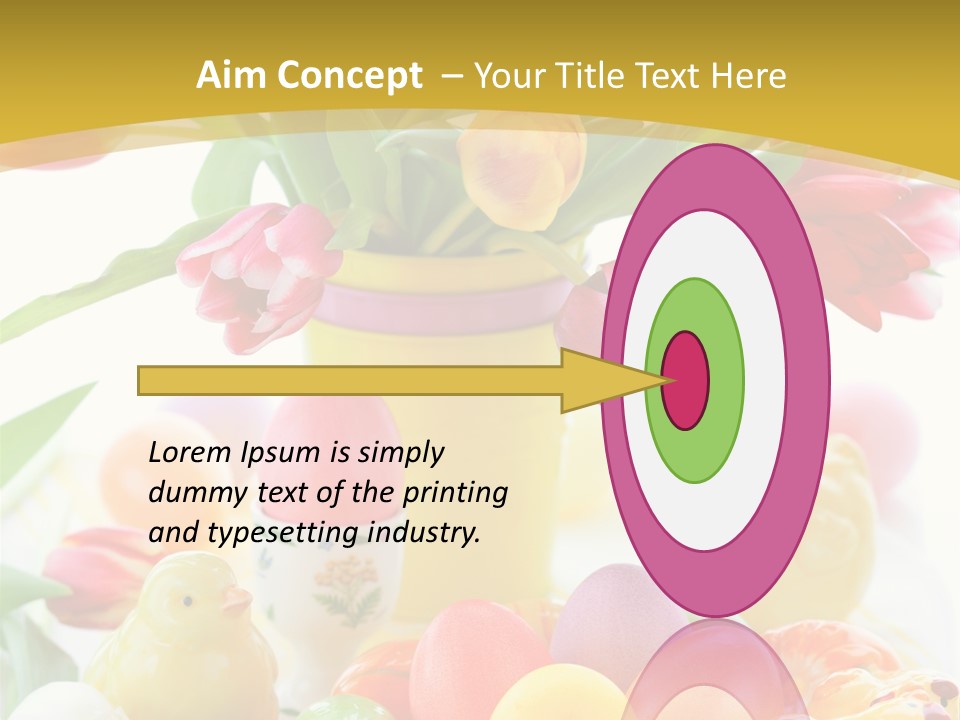 White Food Purple PowerPoint Template