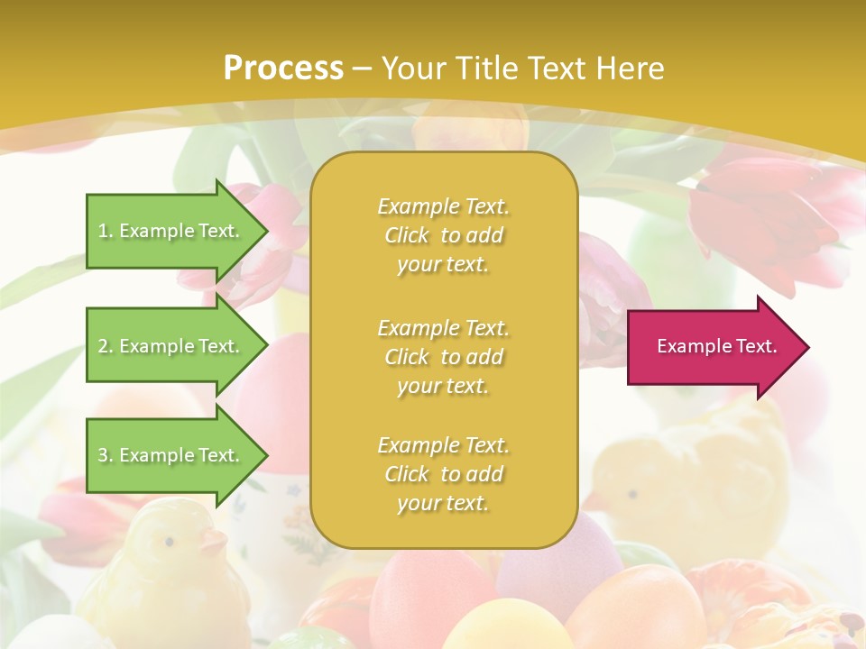 White Food Purple PowerPoint Template