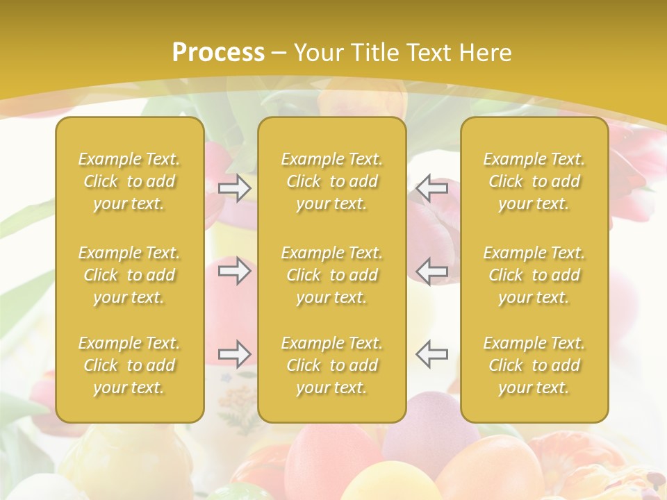 White Food Purple PowerPoint Template