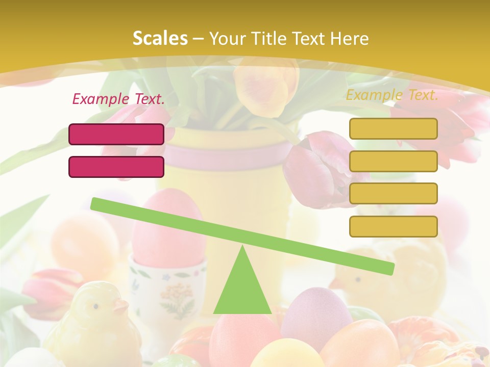 White Food Purple PowerPoint Template