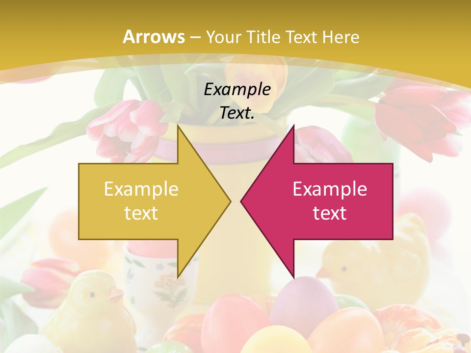 White Food Purple PowerPoint Template