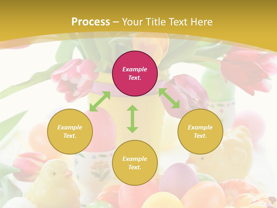 White Food Purple PowerPoint Template