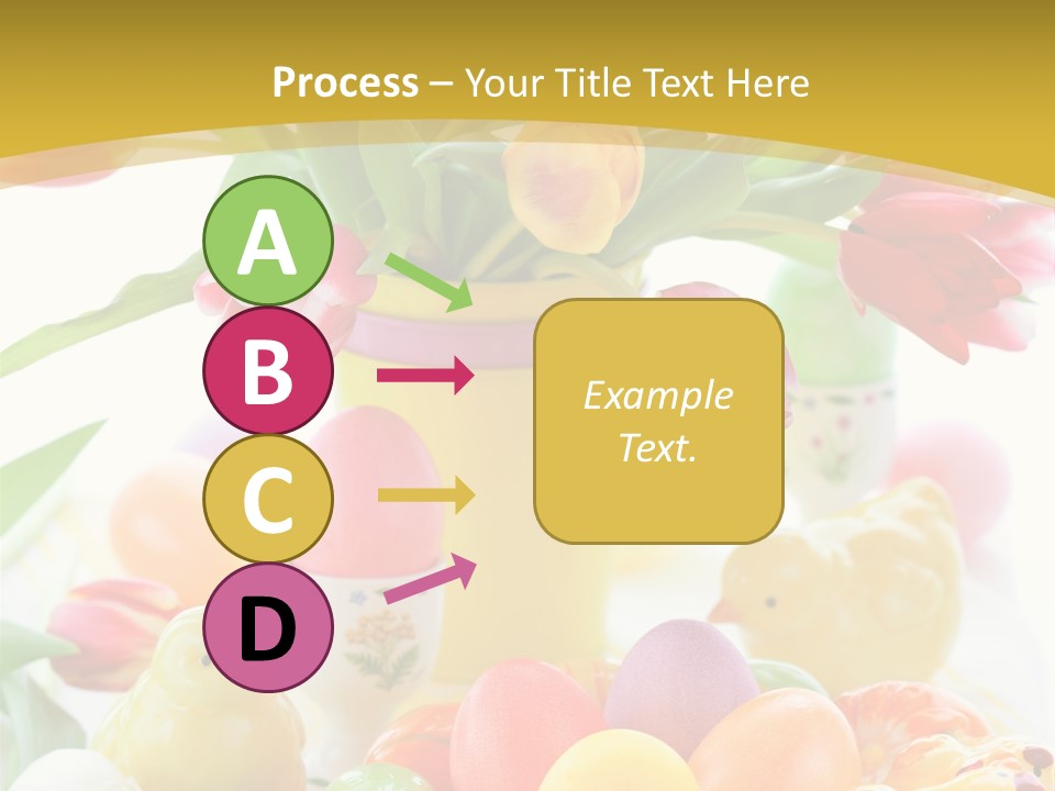 White Food Purple PowerPoint Template