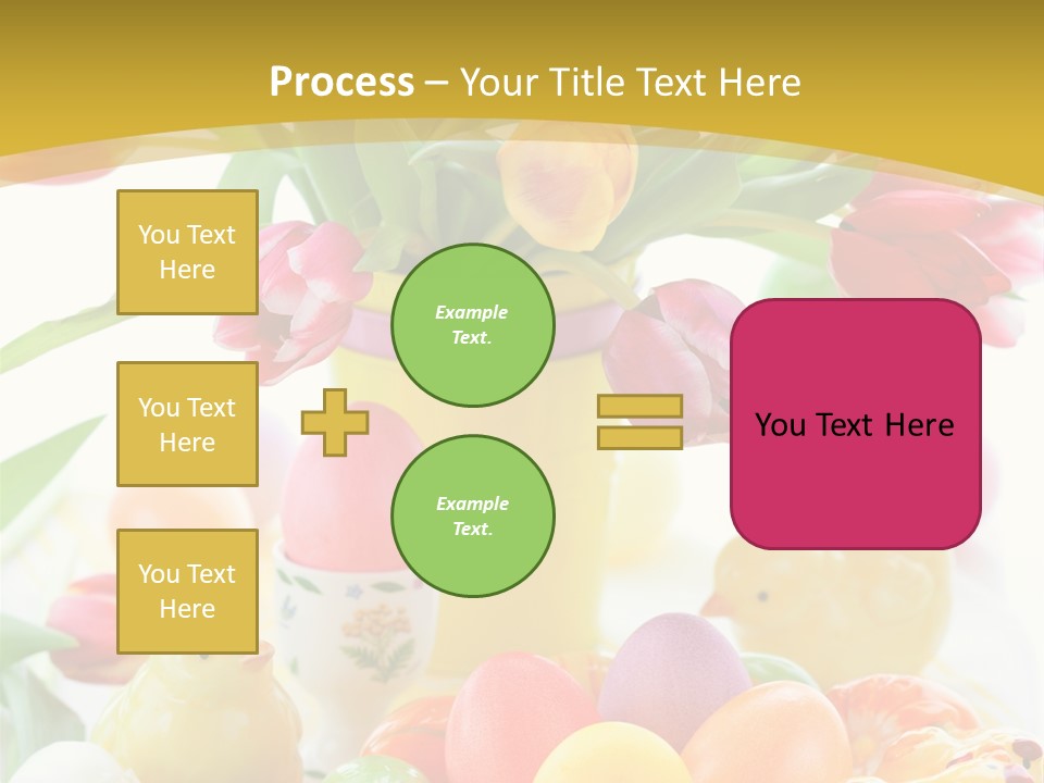 White Food Purple PowerPoint Template