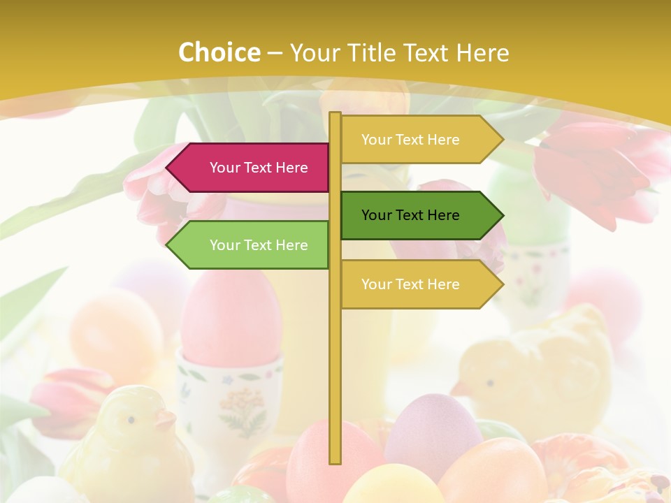 White Food Purple PowerPoint Template