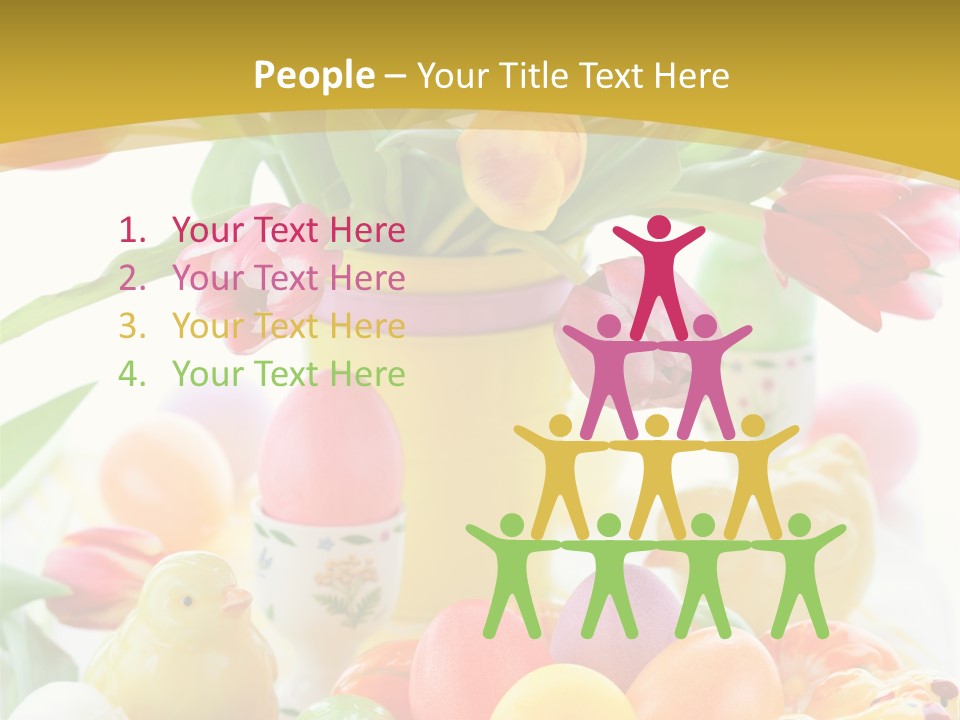 White Food Purple PowerPoint Template