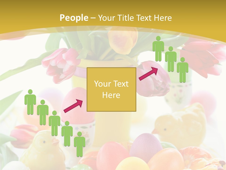 White Food Purple PowerPoint Template