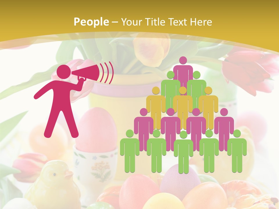 White Food Purple PowerPoint Template