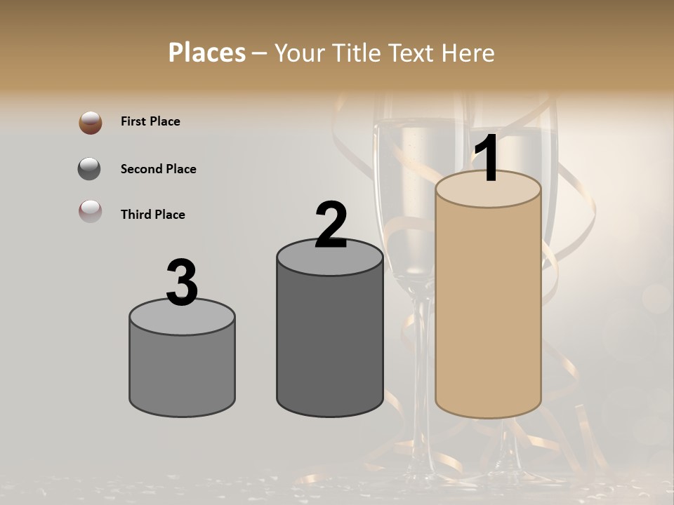 Happy Fun Glass PowerPoint Template
