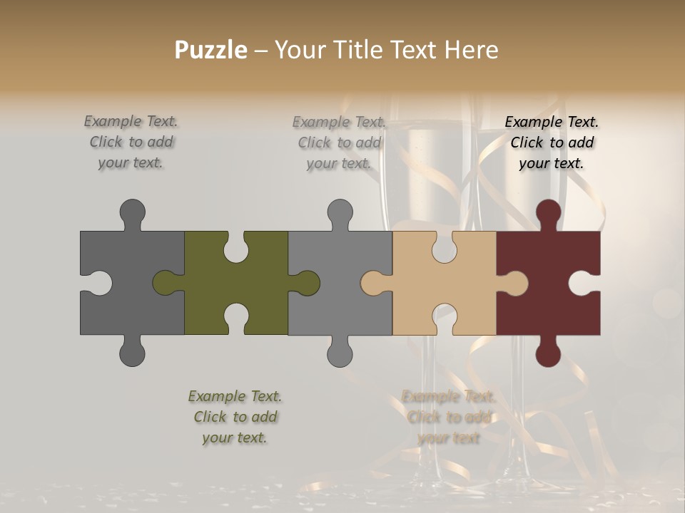 Happy Fun Glass PowerPoint Template